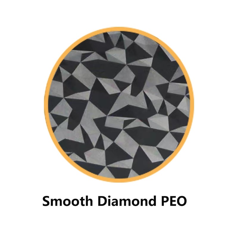 Sifrothy Store لوحة بناء طابعة ثلاثية الأبعاد Smooth P2S PEO+PET لبامبو لاب P2S/X1/X1C/X1E/P1P/P1S/A1، ورقة بامبو مزدوجة الجوانب من الفولاذ الربيعي المرن المكونة من الماس+ألياف الكربون، سرير طباعة قابل للإزالة 257x257 مم - Image 2